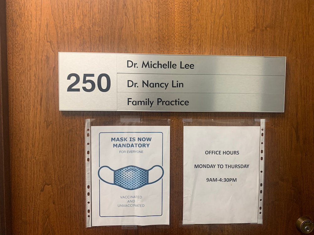 Dr. Michelle Lee and Dr. Nancy Lin Family Practice